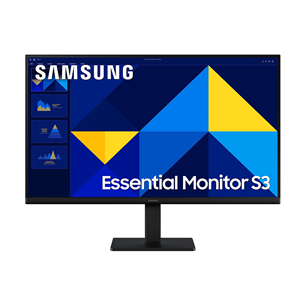 Samsung Essential S3, 27'', Full HD, IPS, black - Monitor LS27D300GAUXEN