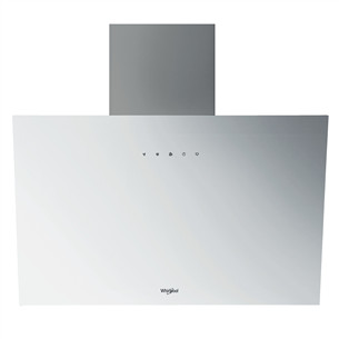 Whirlpool, 650 m³/h, width 60 cm, white - Cooker hood WHVP62FLTW