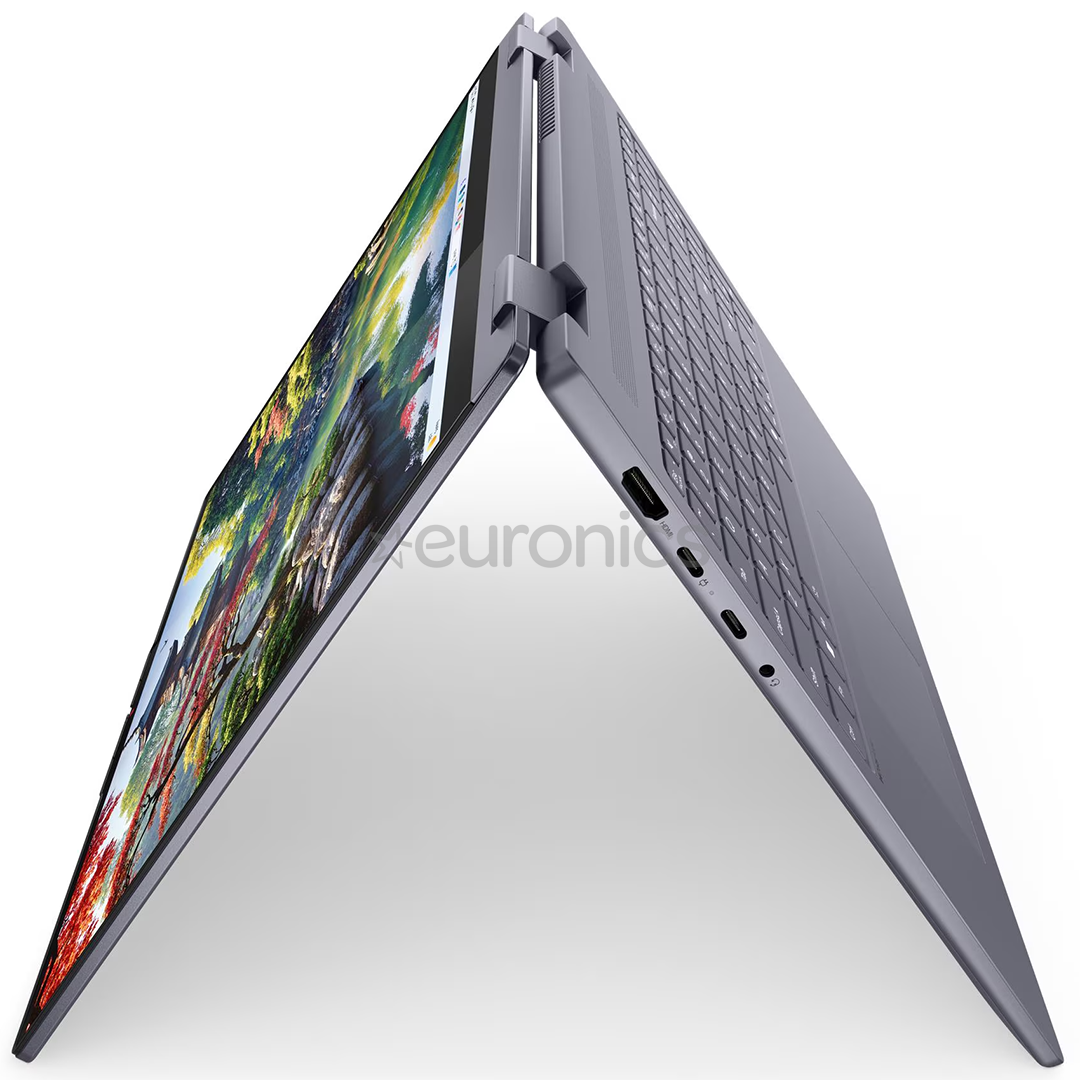 Lenovo IdeaPad 5 2-in-1 16IAL10, 16", WUXGA, Ultra 5, 16 GB, 512 GB, ENG, pelēka - Portatīvais dators