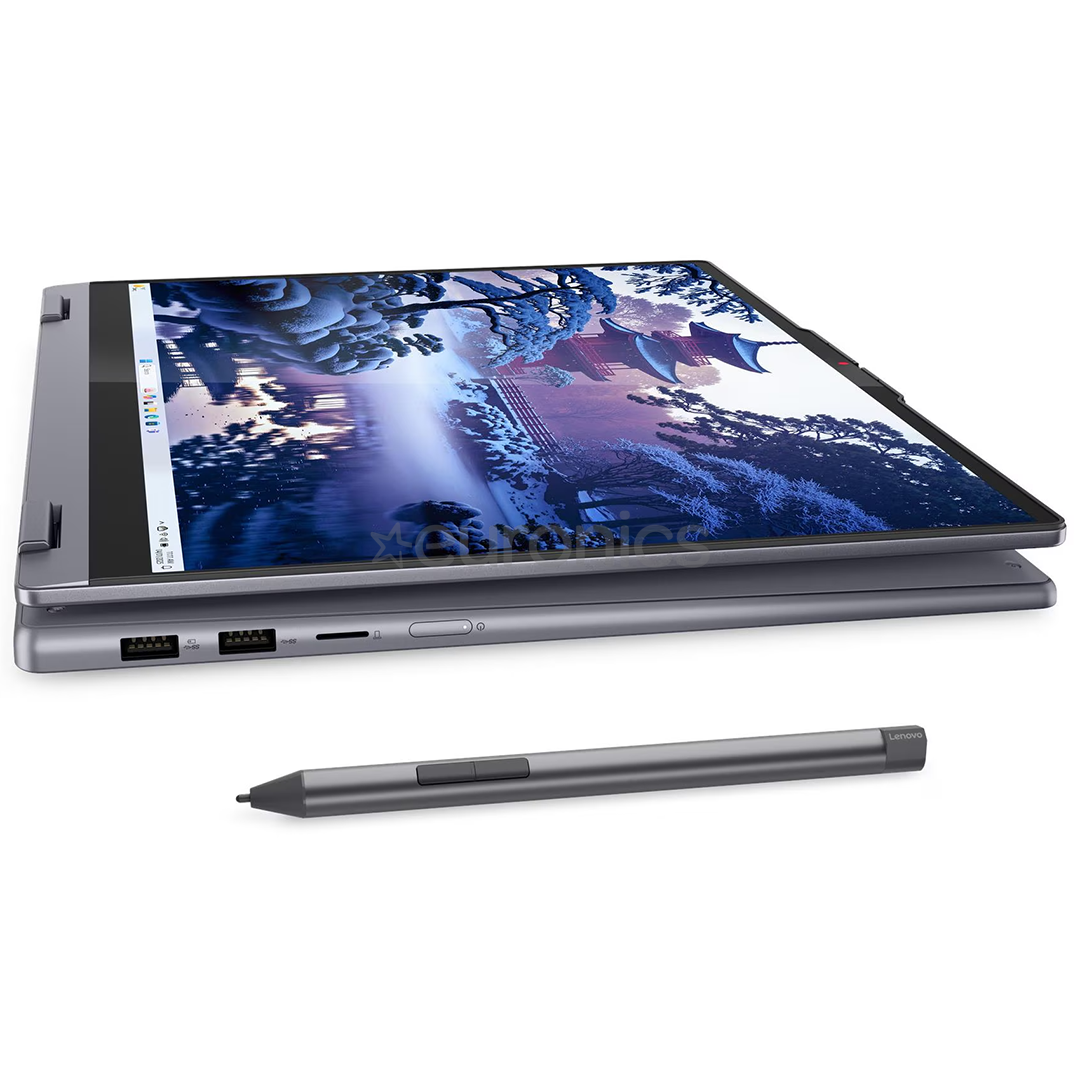 Lenovo IdeaPad 5 2-in-1 16IAL10, 16", WUXGA, Ultra 5, 16 GB, 512 GB, ENG, pelēka - Portatīvais dators