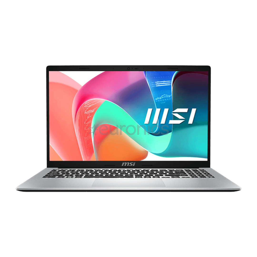 MSI Modern 15 F13M, 15,6'', i5, 16 GB, 512 GB, sudraba - Portatīvais dators