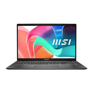 MSI Modern 15 F13M, 15,6'', i3, 16 GB, 512 GB, tumši pelēka - Portatīvais dators MODERN15-F13MG-473NL