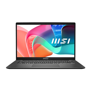 MSI Modern 14 F13M, 14'', i5, 16 ГБ, 512 ГБ, ENG, темно-серый - Ноутбук MODERN14-F13MG-292NL
