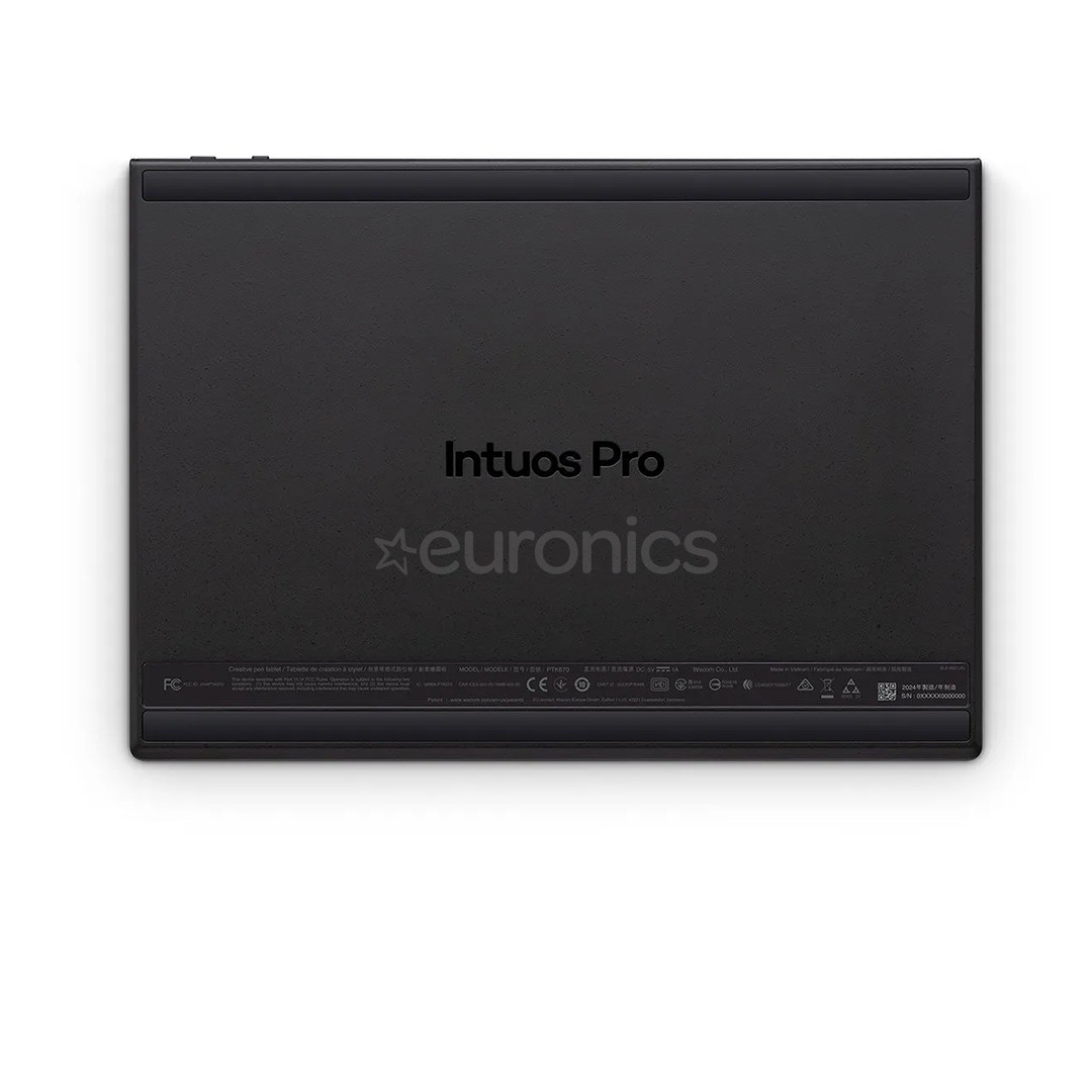 Wacom Intuos Pro (2025) Medium, melna - Grafiskā planšete