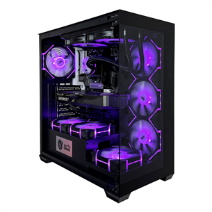 Intop Gaming R7 Aqua, Ryzen 7, 32 GB, 1 TB, RTX 5070, melna - Dators ER097421