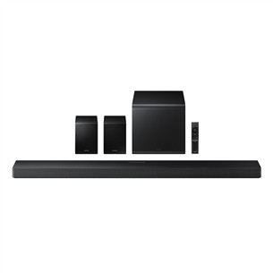 Samsung Q-Series HW-QS750F, 5.1.2, melna - Soundbar mājas kinozāle