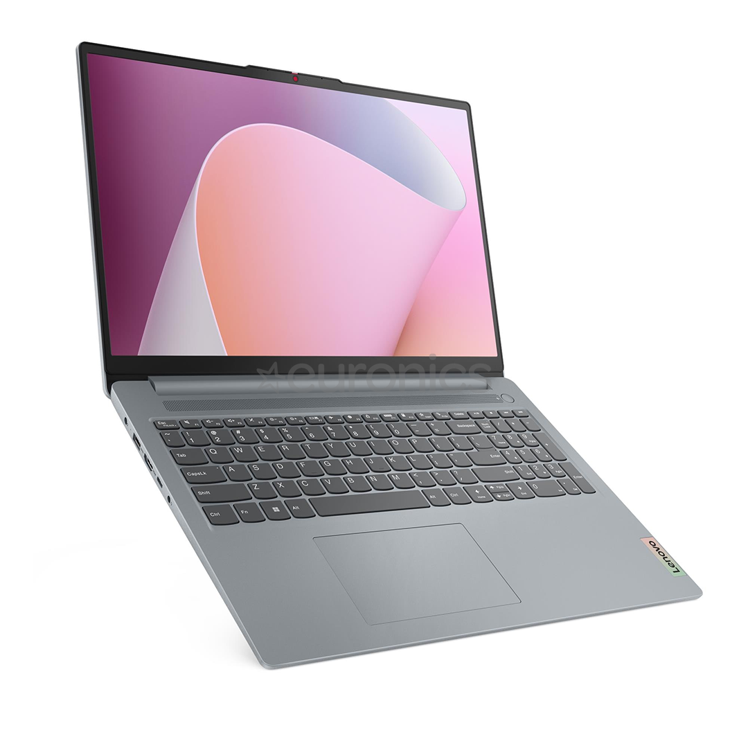 Lenovo IdeaPad Slim 3 16ABR8, 16'', WUXGA, Ryzen 7, 16 GB, 512 GB, ENG, pelēka - Portatīvais dators