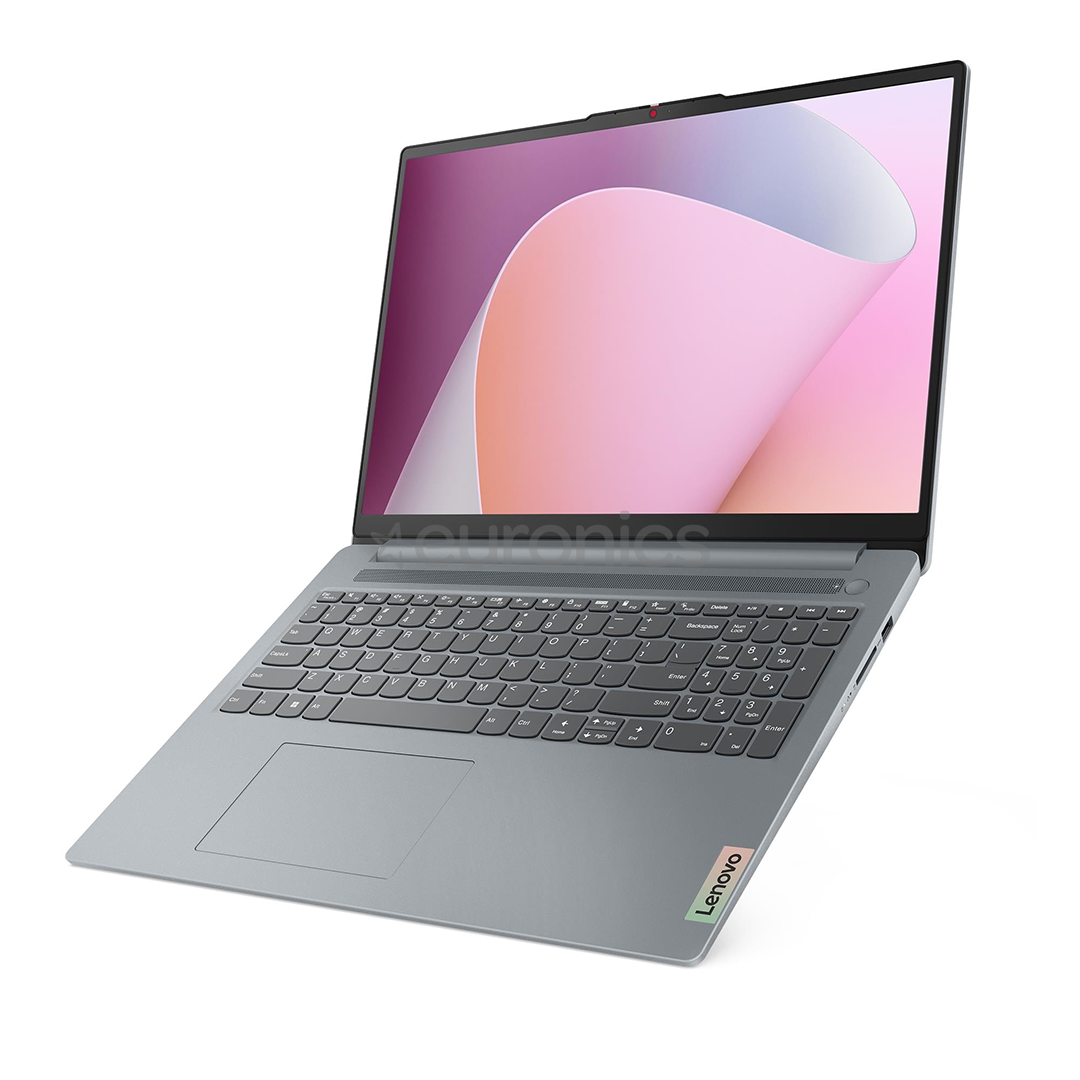 Lenovo IdeaPad Slim 3 16ABR8, 16'', WUXGA, Ryzen 7, 16 GB, 512 GB, ENG, pelēka - Portatīvais dators