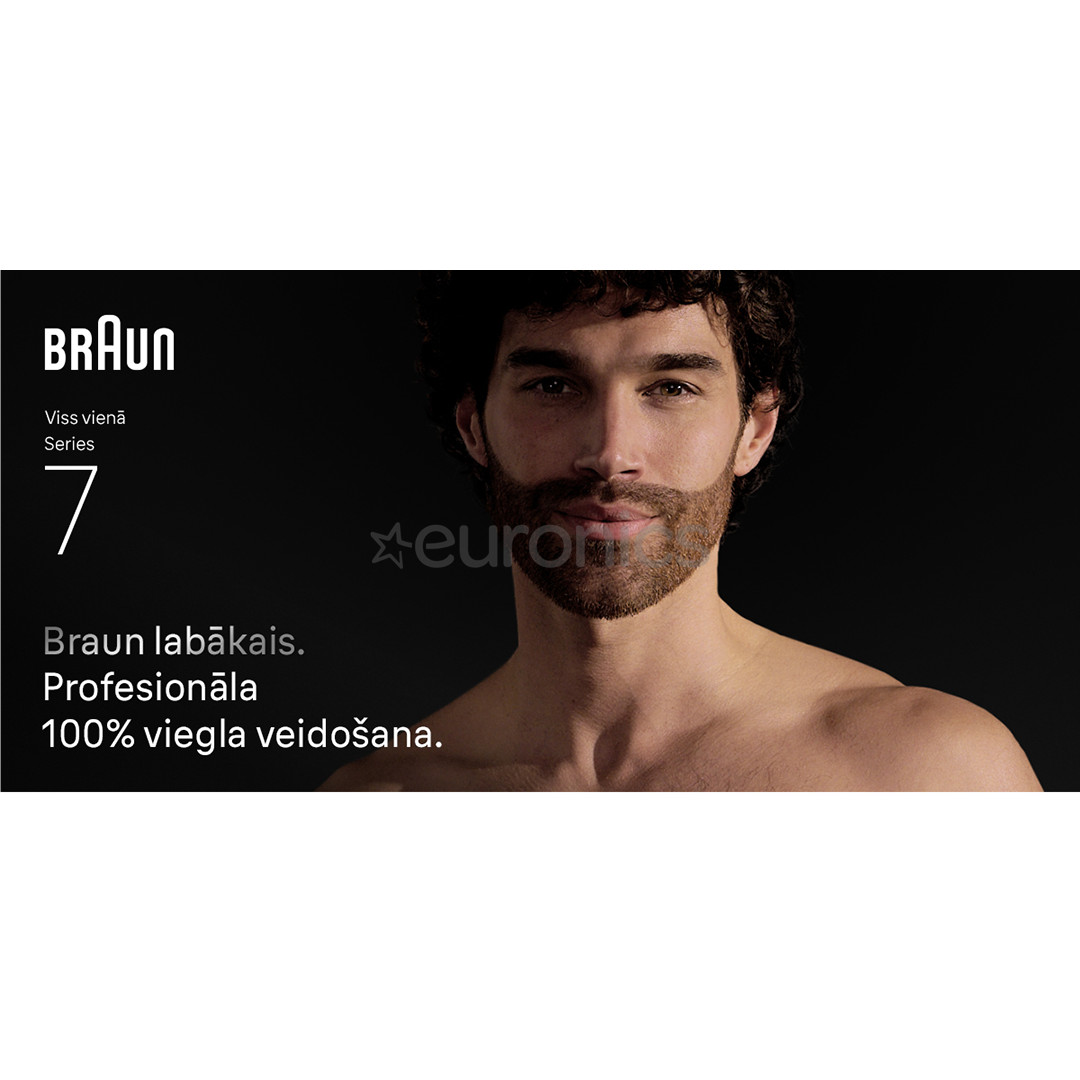 Braun Series 7, 11 vienā, tumši zila - Trimmeru komplekts