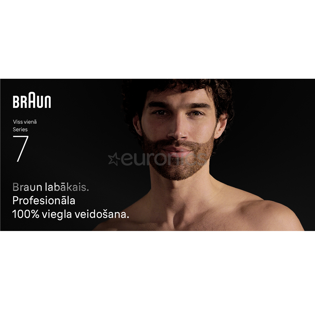 Braun Series 7, 11-in-1, dark blue - Grooming kit