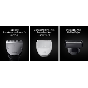 Braun Series 7, 11-in-1, dark blue - Grooming kit
