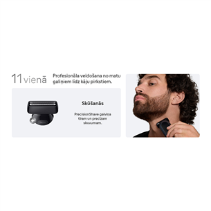 Braun Series 7, 11-in-1, dark blue - Grooming kit