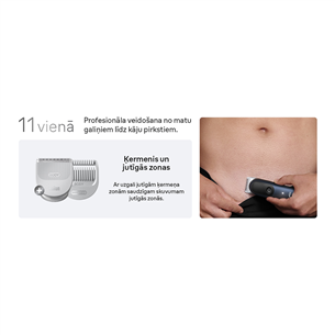 Braun Series 7, 11-in-1, dark blue - Grooming kit