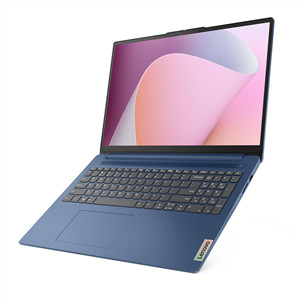 Lenovo IdeaPad Slim 3 16ABR8, 16'', WUXGA, Ryzen 7, 16 GB, 512 GB, ENG, zila - Portatīvais dators