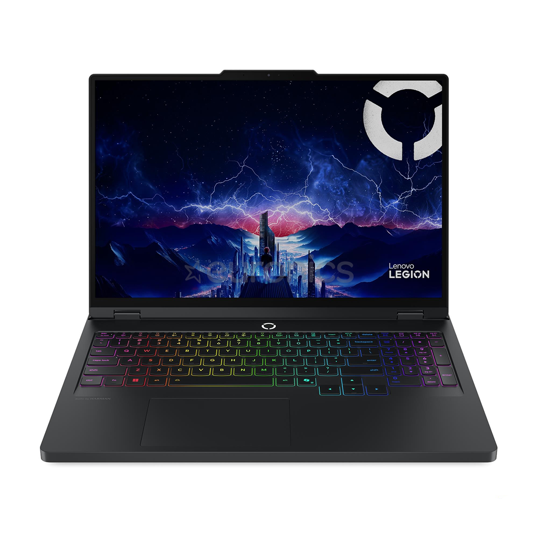 Lenovo Legion Pro 5 16IAX10, 16'', WQXGA, OLED, 165 Hz, Ultra 9, 32 GB, 2 TB, RTX 5070, ENG, melna - Portatīvais dators