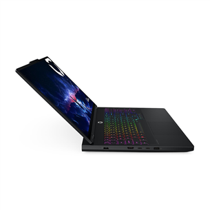 Lenovo Legion Pro 5 16IAX10, 16'', WQXGA, OLED, 165 Hz, Ultra 9, 32 GB, 2 TB, RTX 5070, ENG, melna - Portatīvais dators
