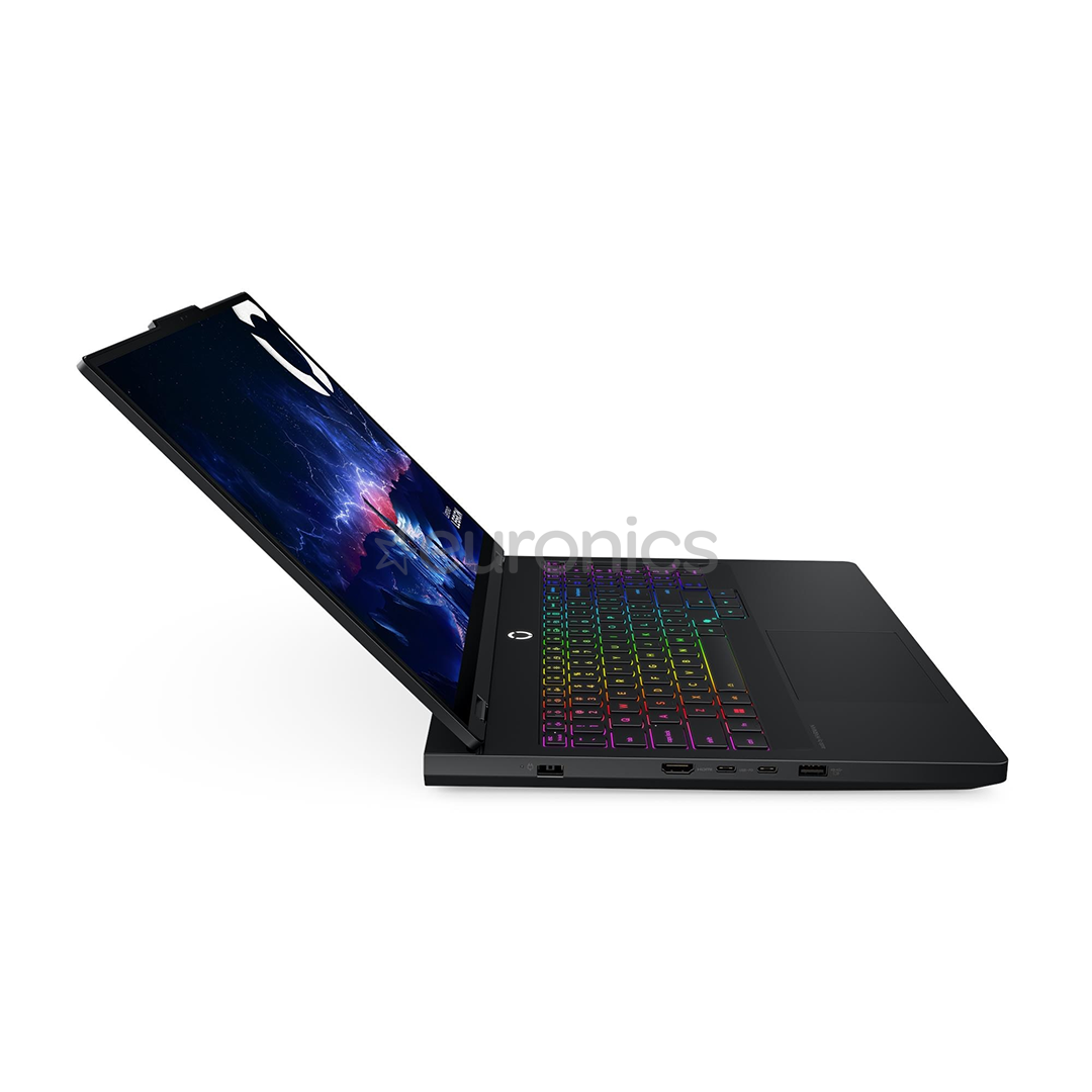 Lenovo Legion Pro 5 16IAX10, 16'', WQXGA, OLED, 165 Hz, Ultra 9, 32 GB, 2 TB, RTX 5070, ENG, melna - Portatīvais dators