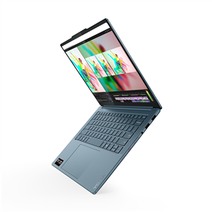 Lenovo Yoga 7 14ASP10, 14,5'', 3K, OLED, 90 Hz, Ryzen AI 9, 32 GB, 1 TB, ENG, zila - Portatīvais dators