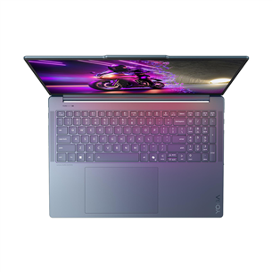 Lenovo Yoga Pro 9 16IAH10, 16'', 3.2K, OLED, 120 Hz, Ultra 9, 64 GB, 2 TB, RTX 5070, ENG, zila - Portatīvais dators