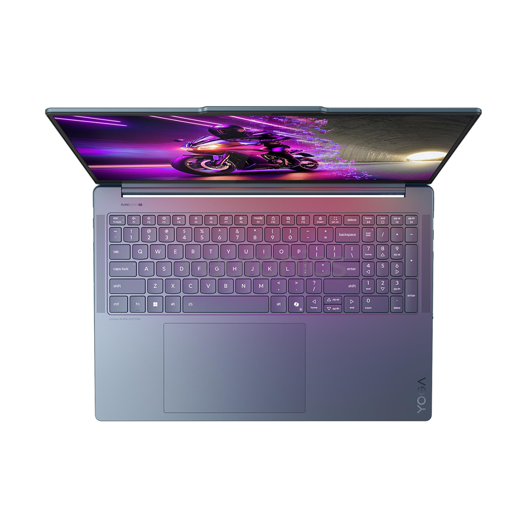 Lenovo Yoga Pro 9 16IAH10, 16'', 3.2K, OLED, 120 Hz, Ultra 9, 64 GB, 2 TB, RTX 5070, ENG, zila - Portatīvais dators