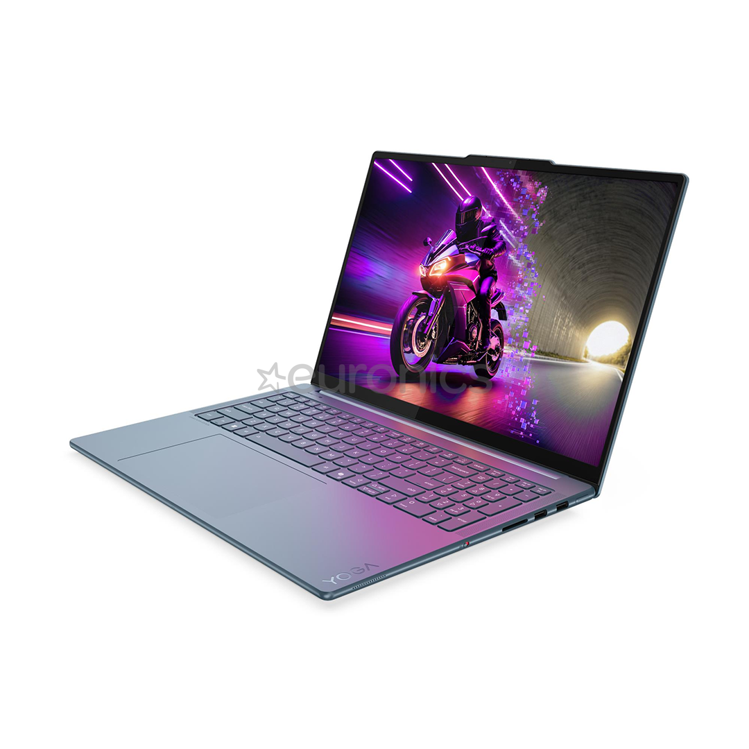 Lenovo Yoga Pro 9 16IAH10, 16'', 3.2K, OLED, 120 Hz, Ultra 9, 64 GB, 2 TB, RTX 5070, ENG, zila - Portatīvais dators