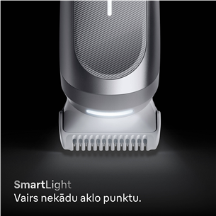 Braun Body Groomer Series 7, sudraba - Ķermeņa trimmeris