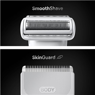 Braun Body Groomer Series 7, silver - Body groomer