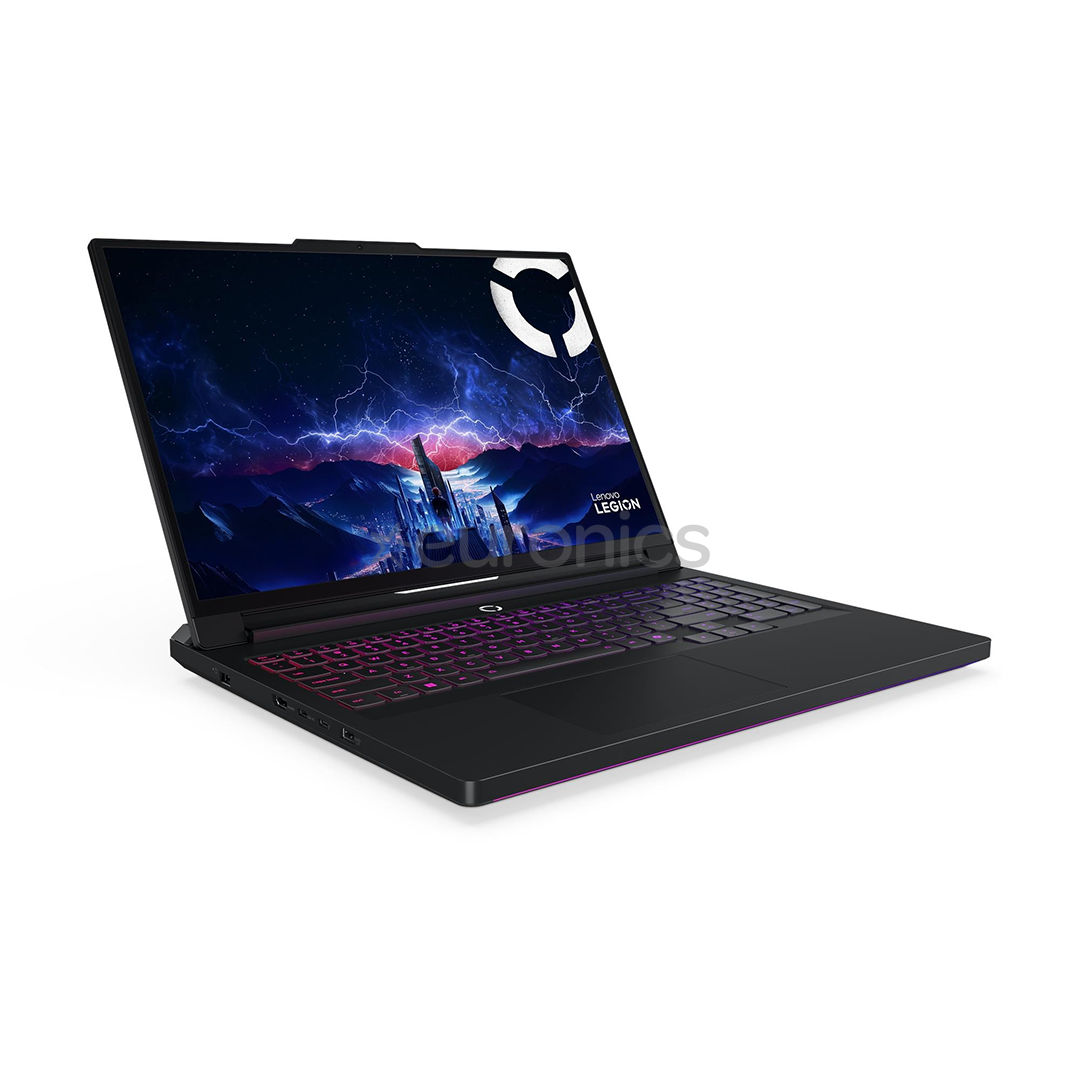 Lenovo Legion Pro 7 16IAX10H, 16'', WQXGA, OLED, 240 Hz, Ultra 9, 32 GB, 1 TB, RTX 5070 Ti, ENG, melna - Portatīvais dators