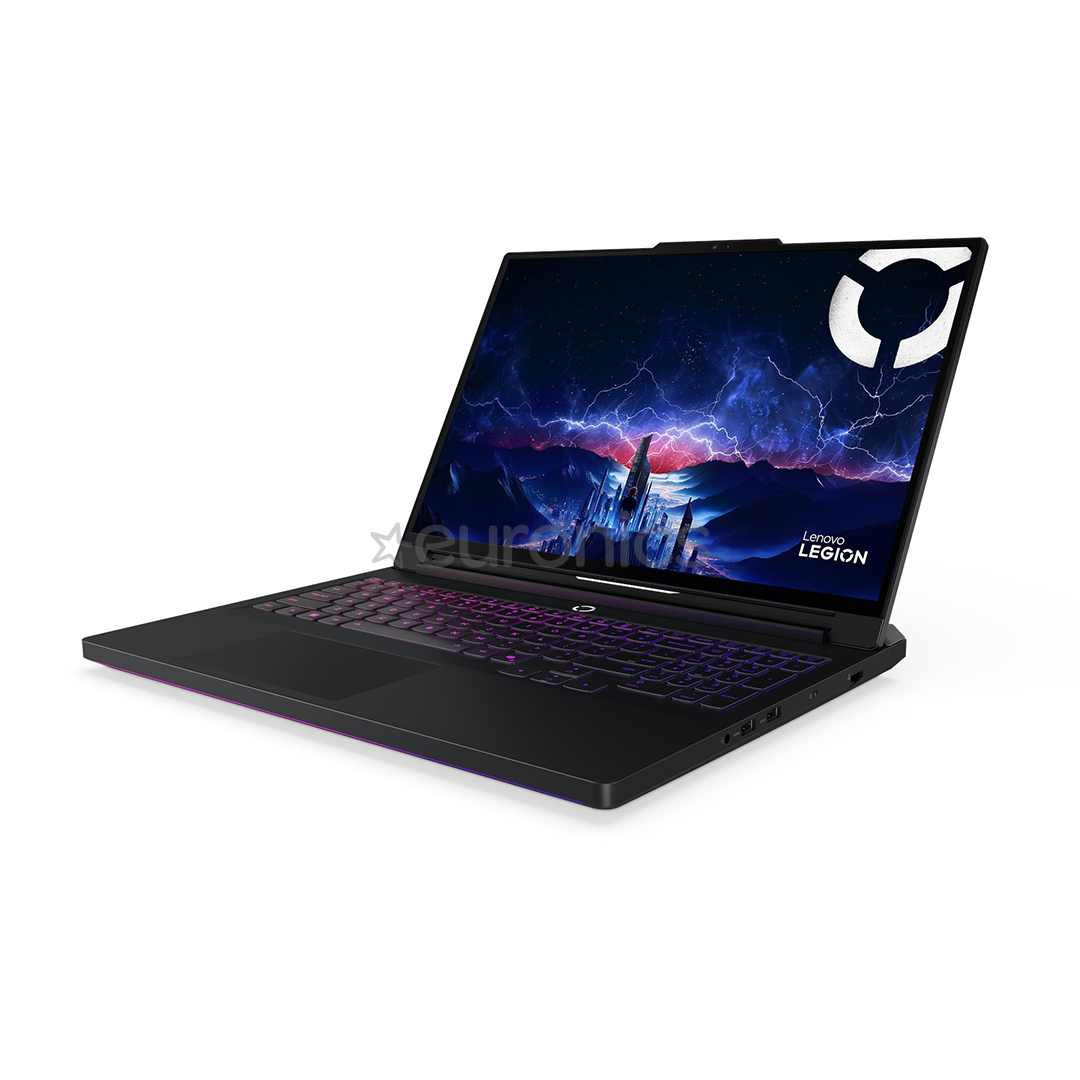 Lenovo Legion Pro 7 16IAX10H, 16'', WQXGA, OLED, 240 Hz, Ultra 9, 32 GB, 1 TB, RTX 5070 Ti, ENG, melna - Portatīvais dators