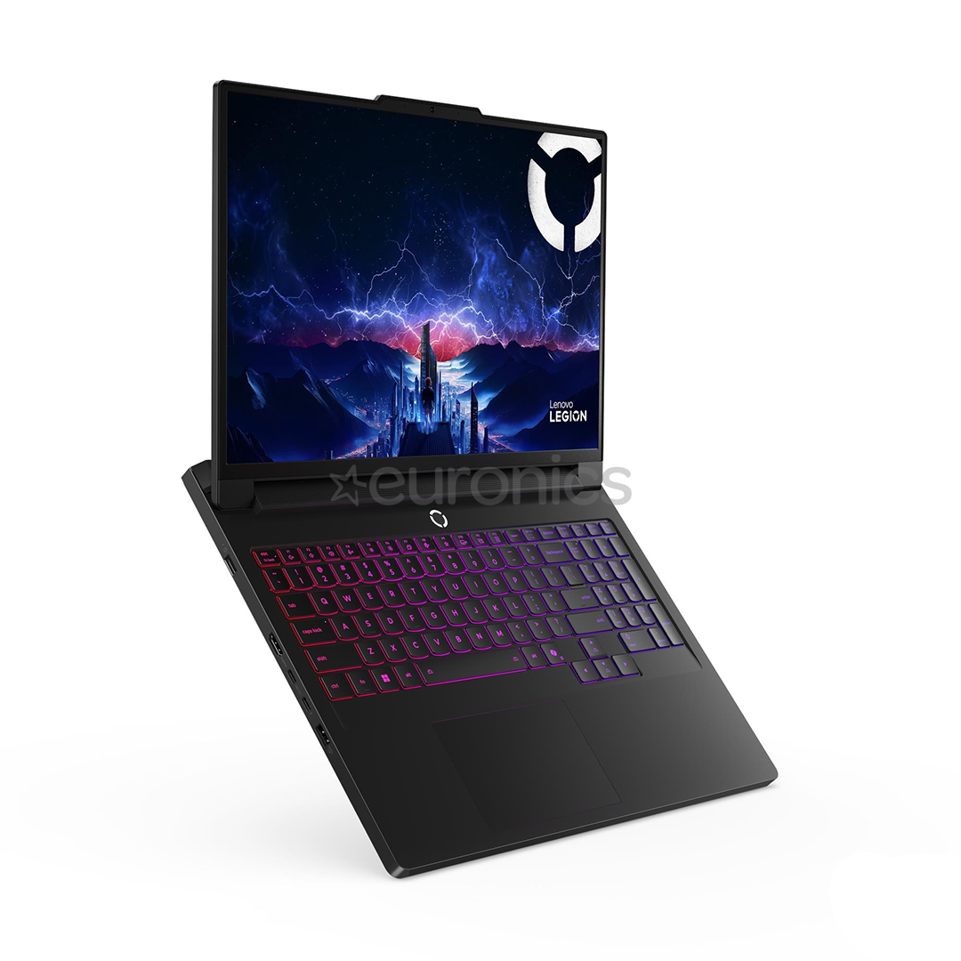 Lenovo Legion Pro 7 16IAX10H, 16'', WQXGA, OLED, 240 Hz, Ultra 9, 32 GB, 1 TB, RTX 5070 Ti, ENG, melna - Portatīvais dators