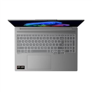 Lenovo IdeaPad Pro 5 16AKP10, 16'', 2.8K, OLED, 120 Hz, Ryzen AI 7, 32 GB, 1 TB, RTX 5050, ENG, pelēka - Portatīvais dators