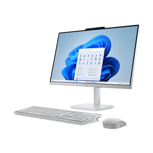Lenovo A100 AIO, 23.8", FHD, i3, 16 GB, 512 GB, cloud grey - All in one desktop PC