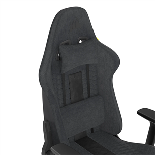 Corsair TC100 Relaxed Fabric, black/grey - Gaming chair