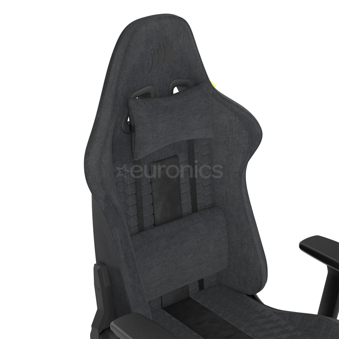 Corsair TC100 Relaxed Fabric, black/grey - Gaming chair