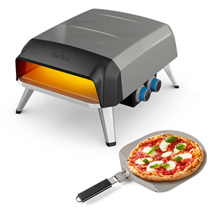 Tefal Pizza Pronto, pelēka - Gāzes āra picas krāsns