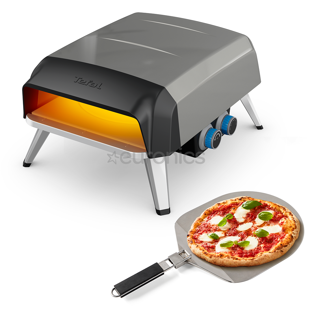 Tefal Pizza Pronto, pelēka - Gāzes āra picas krāsns