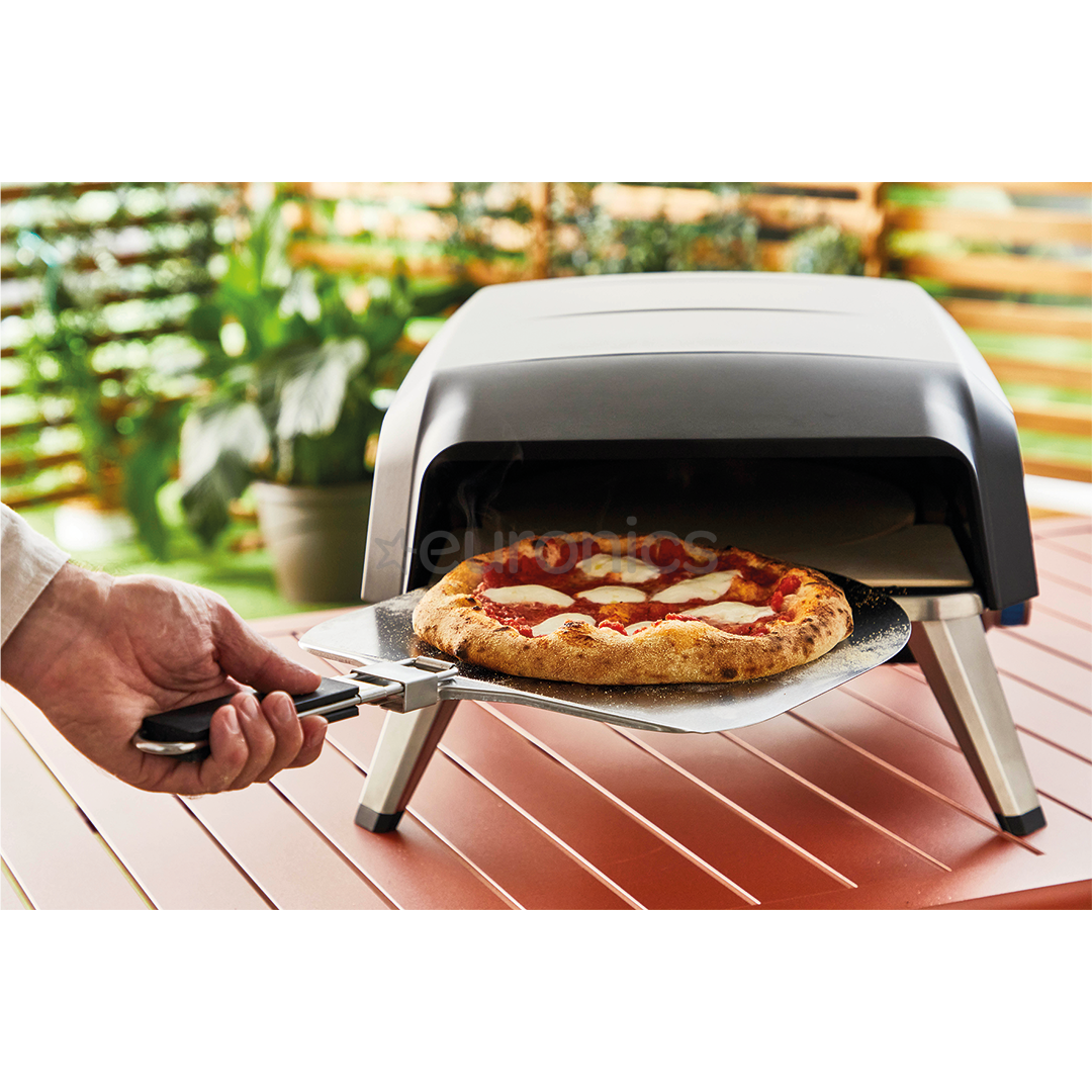 Tefal Pizza Pronto, pelēka - Gāzes āra picas krāsns