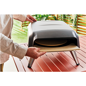 Tefal Pizza Pronto, pelēka - Gāzes āra picas krāsns