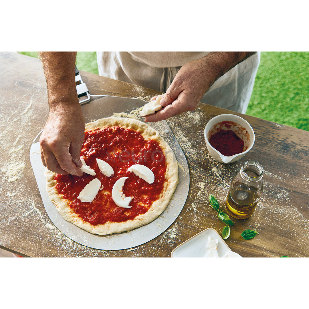 Tefal Pizza Pronto, pelēka - Gāzes āra picas krāsns