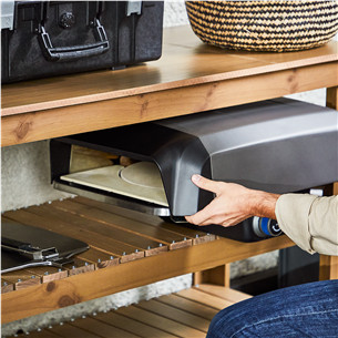 Tefal Pizza Pronto, pelēka - Gāzes āra picas krāsns