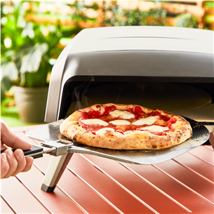 Tefal Pizza Pronto, pelēka - Gāzes āra picas krāsns