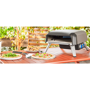Tefal Pizza Pronto, pelēka - Gāzes āra picas krāsns