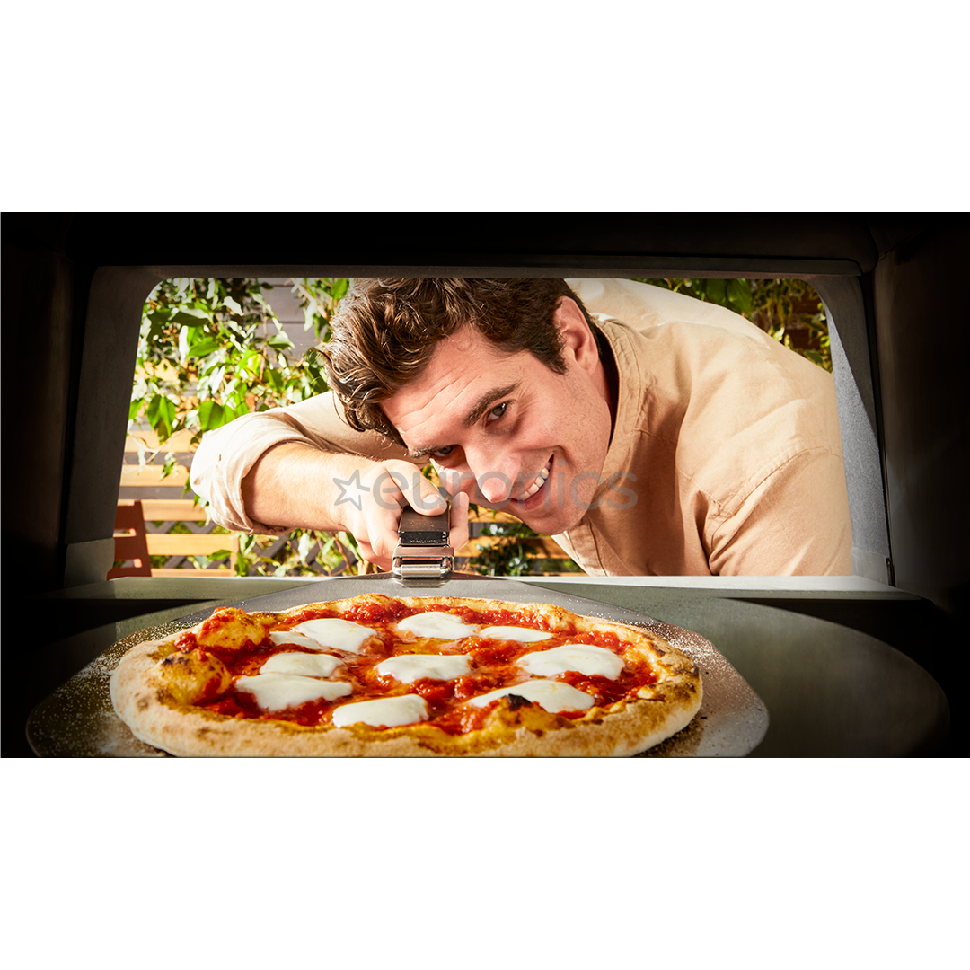 Tefal Pizza Pronto, pelēka - Gāzes āra picas krāsns