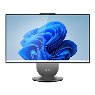 Lenovo Yoga AIO 27IAH10, 27'', QHD, IPS, 120 Hz, Ultra 7, 16 GB, 1 TB, luna grey -  All in one desktop PC F0J2002GNY