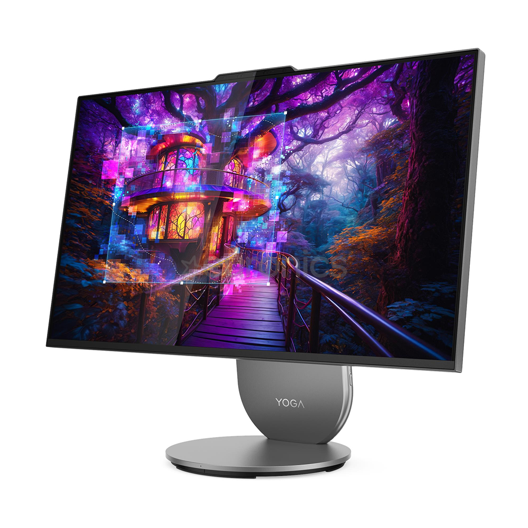 Lenovo Yoga AIO 27IAH10, 27'', QHD, IPS, 120 Hz, Ultra 7, 16 GB, 1 TB, luna grey -  All in one desktop PC