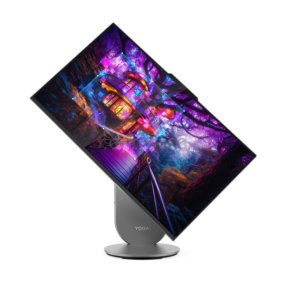 Lenovo Yoga AIO 27IAH10, 27'', QHD, IPS, 120 Hz, Ultra 9, 16 GB, 1 TB, RTX 4050, luna grey -  All in one desktop PC