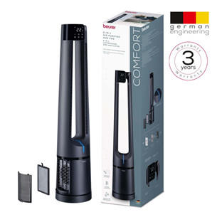 Beurer PureFlow 2 в 1, темно-синий - Очиститель воздуха и вентилятор