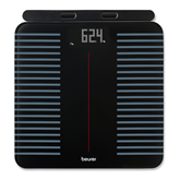 Beurer, WiFi, black - Diagnostic bathroom scale