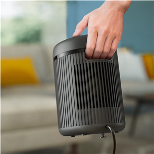 Philips 2000 Seeria, 1500 Вт, темно-серый - Компактный керамический обогреватель