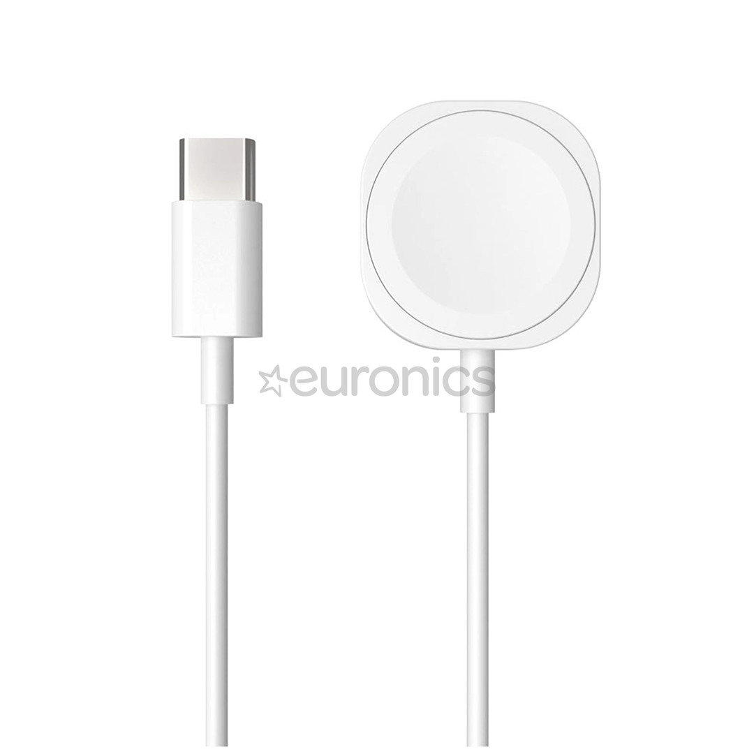Fixed USB-C Charger, Apple Watch, balta - Lādētājs